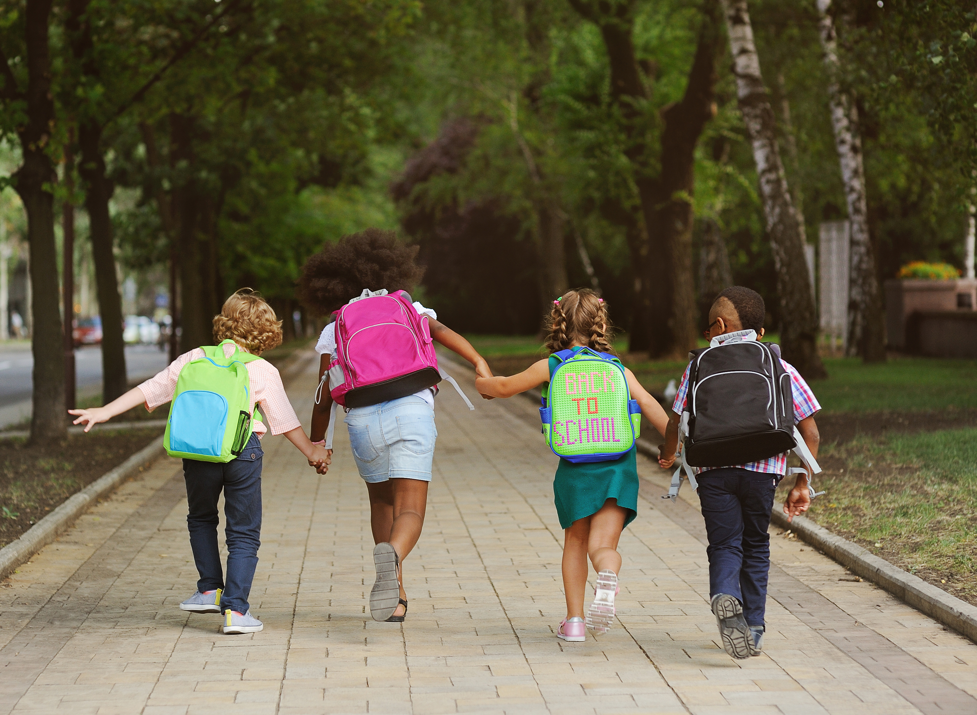 Children Going to School
